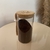 Pote hermético com tampa e colher de bambu 650ml - Personalizado “Café para acordar” - comprar online