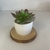 Vaso decorativo c/ planta artificial na internet
