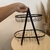 Fruteira oval em metal com dois andares 32,5x18cm na internet