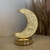 Luminária lua 20x13cm Led Recarregável - Ateliê Arte & Decor | CASA & DECORAÇÃO 