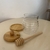 Imagem do Meleira em vidro com base de bambu e pegador de mel 270ml