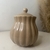 Açucareiro de Porcelana Pétala Cinza Matt 10,5cm x 8,5 cm