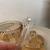 Meleira de Cristal com Colher Pearl Âmbar 10cm x 10cm x 11,5cm - Ateliê Arte & Decor | CASA & DECORAÇÃO 