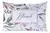 Edredom Queen Percal 180 Fios Algodão 07 Peças - Rosa com branco - comprar online