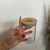 Pote hermético com tampa e colher de bambu 250ml - Personalizado “Chá para acalmar” - Ateliê Arte & Decor | CASA & DECORAÇÃO 
