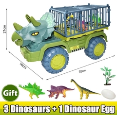caminhão de dinossauro na internet