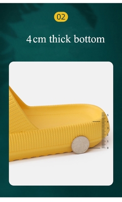 chinelo slide - Outlet Do Povo