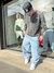 Jean BAGGY claro marmolado - comprar online