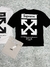 Remera OFF WITHE cursiva leo - comprar online