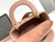 Bolsa Lady Dior mini rosa - comprar online