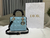 Bolsa Lady Dior preto e branco