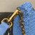 Bolsa P*ada Re-Edition ráfia azul - loja online