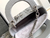 Bolsa Lady Dior mini cinza - comprar online