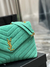 Bolsa Saint Laurent LouLou verde água - Meu Closet de Luxo