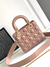 Bolsa Lady Dior mini rosa - comprar online