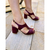 Sandália MARA salto bloco (5cm vegana) - loja online