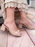 Peeptoe Nara sandalia com detalhe em nó - comprar online