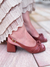 Peeptoe Nara sandalia com detalhe em nó - MF vendas