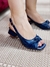 Peeptoe Narinha sandalia com detalhe em nó 2,5CM (VEGANO) - loja online