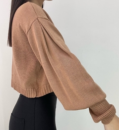 Blusa Cropped tricô Lilian na internet