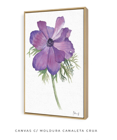 Quadro Decorativo Flor de Papoula N1 - Betania Sensini | Arte e Aquarela