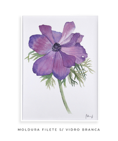 Quadro Decorativo Flor de Papoula N1 na internet