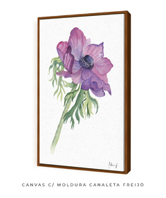 Quadro Decorativo Flor de Papoula N2 - loja online
