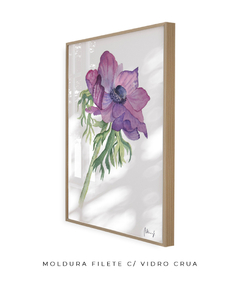 Imagem do Quadro Decorativo Flor de Papoula N2