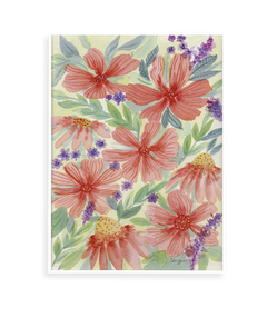 Quadro Decorativo Jardim Florido - comprar online