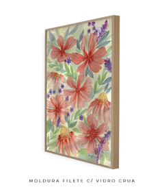 Imagem do Quadro Decorativo Jardim Florido