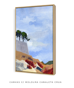 Imagem do Quadro Decorativo Praia e Fortaleza
