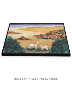 Quadro Decorativo Unicórnio - Betania Sensini | Arte e Aquarela