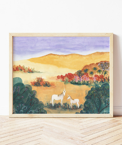 Quadro Decorativo Unicórnio