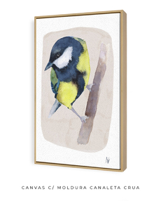 Quadro Pássaro Chapim-Azul