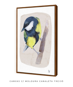 Quadro Pássaro Chapim-Azul - comprar online