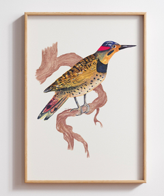 Quadro Pássaro na Árvore I
