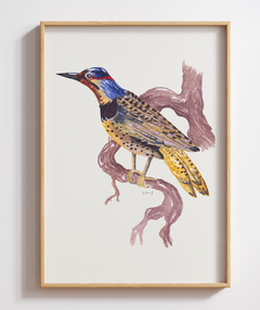 Quadro Pássaro na Árvore II