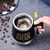Caneca Misturadora 400ml Inox C/ Tampa Elétrica Shake Mixer - baratoeaqui