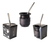 Mate Urbano Bombilla Acero Inoxidable Pettish Online Cg Color Negro 1