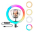 Aro Luz Led Rgb Grande De 26cm Profesional Fotografía Videos sin tripode - comprar online