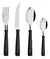 Juego de cubiertos Tramontina Set Cubiertos x24 New Kolor negro - 24 - comprar online
