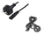 Cable Fuente Enchufe 220v Power Radios Play Station Equipos