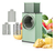 Rallador Molinillo Manual Manija Giratorio Queso Verduras - comprar online