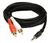 Cable Audio 2 Rca 1 Miniplug 3,5 Stereo 5 Metros 3 mts y 1.5 mts