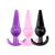 Plug Anal Silicone roxo - comprar online