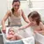 Banheira Flexível Transparente Areia Bege Plug Térmico Stokke