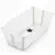Banheira Flexível Transparente Areia Bege Plug Térmico Stokke - comprar online