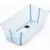 Banheira Flexível Transparente Oceano Azul XL Plug Térmico Stokke - comprar online