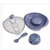 Tigela com Colher e Tampa e Ventosa Grape Vital Baby - comprar online