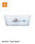 Imagem do Banheira Flexível Transparente Oceano Azul Plug Térmico Stokke